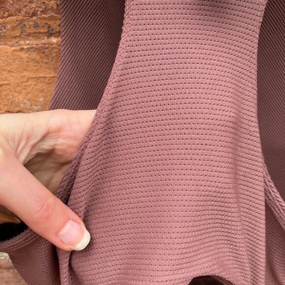 [SOLD on Depop] Athleta Mauve Midi Athleisure Moisture-Wicking Dress - Picture 14 of 14